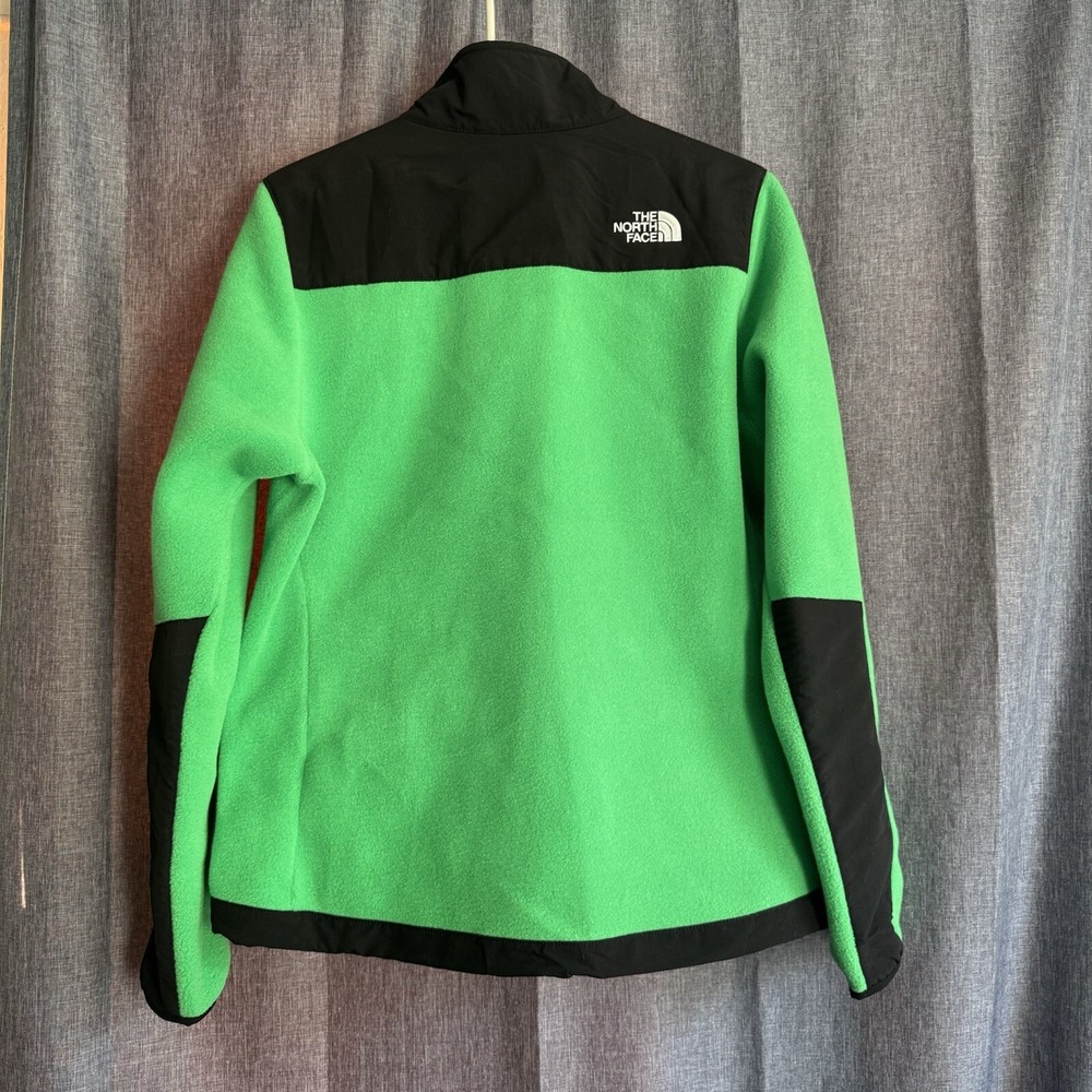 North face‎ Denali Green Fleece Jacket  Women's M New without tags - Picture 3 of 6